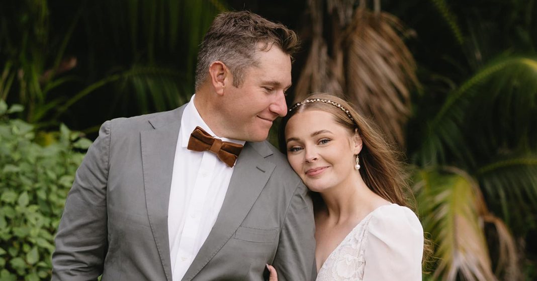 Congratulations to Brad and Bree Wilson on their wedding day on 12 May 2024 at Lover’s Bay.