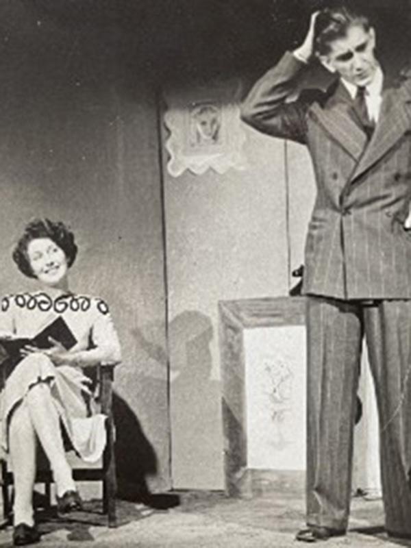 Snapshots from David’s life before Lord Howe: On stage at the New Theatre