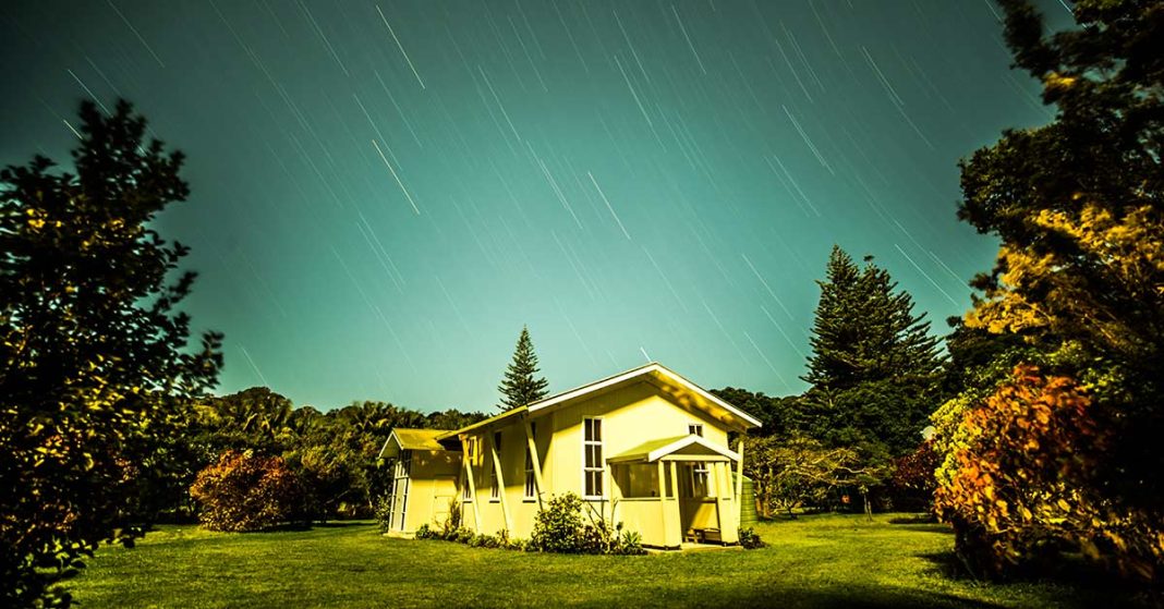 A photo of the Anglican Church on Lord Howe Island.