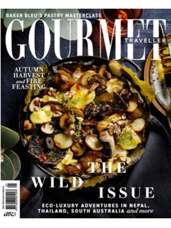 Gourmet Traveller Magazine Cover