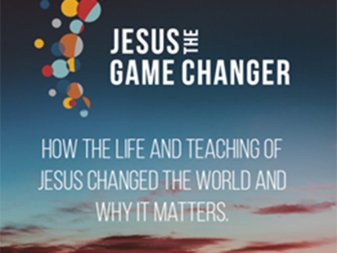 An image of Jesus the Game Changer.