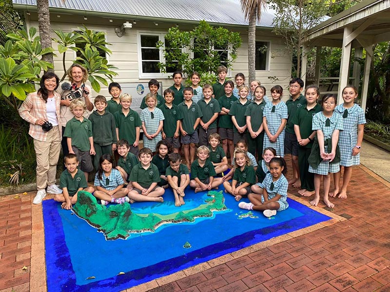 Lord Howe Island Central School became the focus of an ABC TV crew in late May, with reporters visiting to capture a little piece of our school’s magic to share with the world