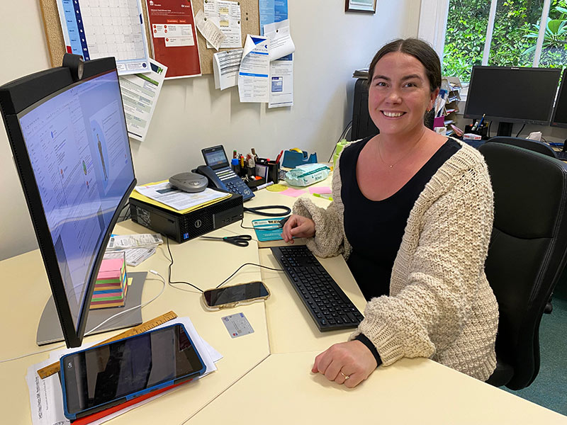 We recently welcomed a very excited Chelsea Holden to our amazing little team, joining us in the role of School Administration Manager (Relieving).