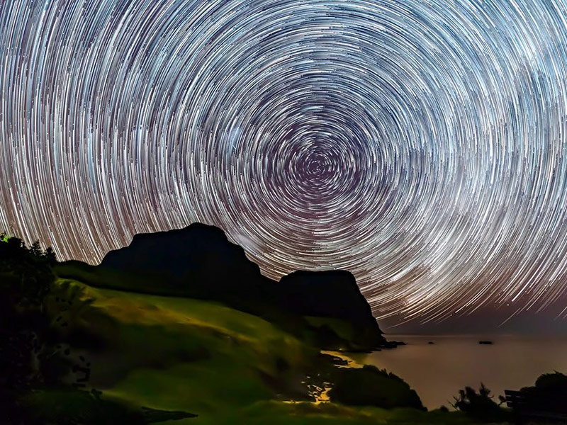 A beautiful winter image of Lord Howe Island