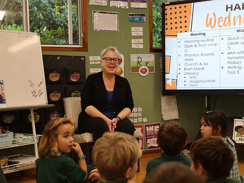 NSW Minister for Environment, Penny Sharpe visits Lord Howe Island School