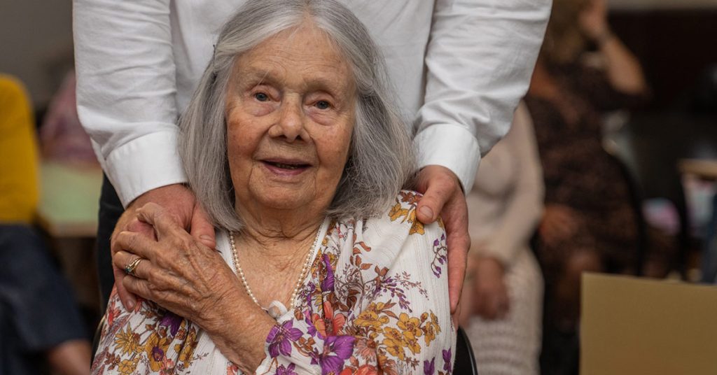 Lord Howe Island resident Lois Whistler celebrates her 100th Birthday